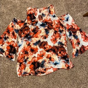 Ladies open shoulder blouse